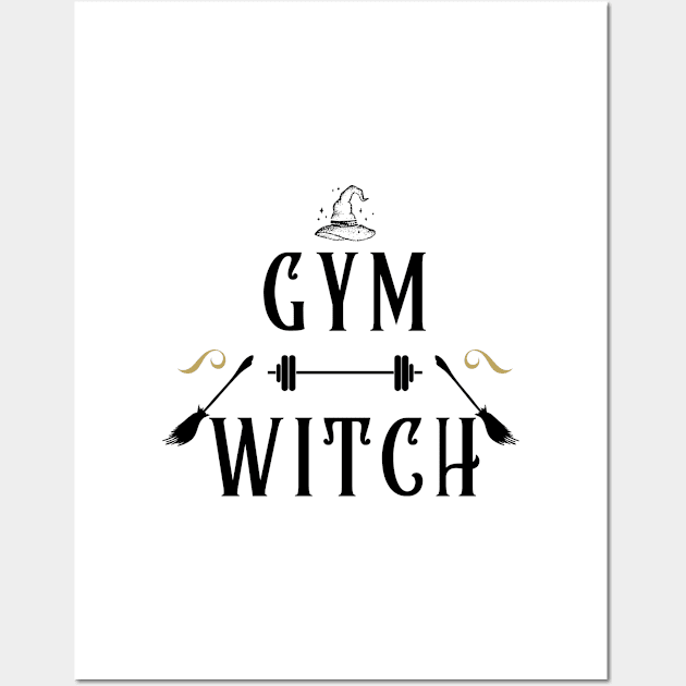 Gym Witch! Wall Art by Lyra-Witch